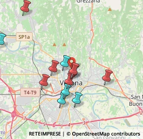 Mappa Via Giovanni Vincenti, 37128 Verona VR, Italia (4.10385)