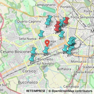 Mappa Via delle Viole, 20147 Milano MI, Italia (1.808)