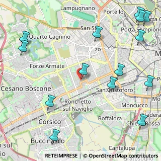 Mappa Via delle Viole, 20147 Milano MI, Italia (3.12)