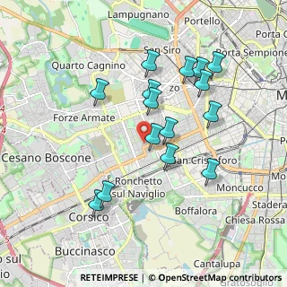 Mappa Via delle Viole, 20147 Milano MI, Italia (1.74933)