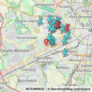 Mappa Via delle Viole, 20147 Milano MI, Italia (1.575)