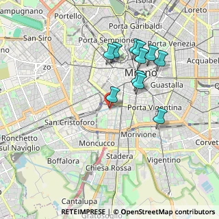 Mappa Nuzama Srl, 20143 Milano MI, Italia (1.69636)