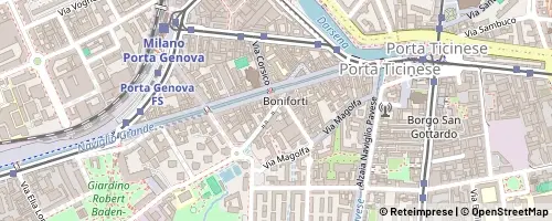 Mappa Milan