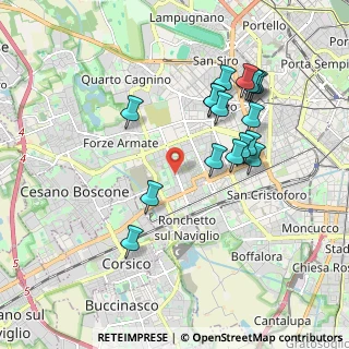 Mappa Via del Lucarino, 20147 Milano MI, Italia (1.85647)