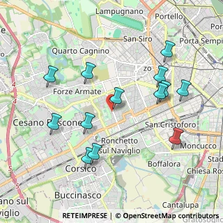 Mappa Via del Lucarino, 20147 Milano MI, Italia (2.04231)