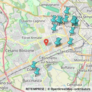 Mappa Via del Lucarino, 20147 Milano MI, Italia (2.4025)