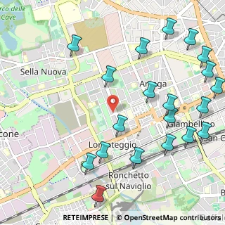 Mappa Via del Lucarino, 20147 Milano MI, Italia (1.351)