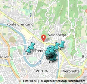 Mappa Via Camillo Banzatti, 37128 Verona VR, Italia (0.812)