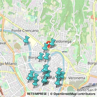 Mappa Via Camillo Banzatti, 37128 Verona VR, Italia (1.315)
