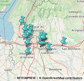 Mappa Via Camillo Banzatti, 37128 Verona VR, Italia (9.67941)