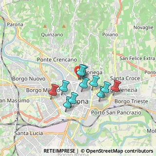 Mappa Via Camillo Banzatti, 37128 Verona VR, Italia (1.34364)