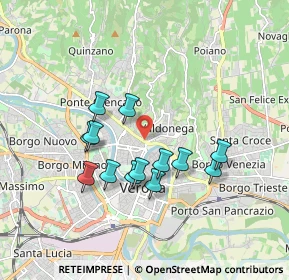 Mappa Via Camillo Banzatti, 37128 Verona VR, Italia (1.56846)