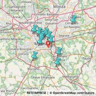 Mappa Via Venosa, 20137 Milano MI, Italia (5.25917)