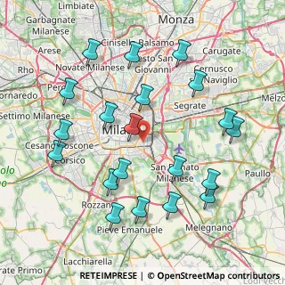 Mappa Via Venosa, 20137 Milano MI, Italia (8.644)
