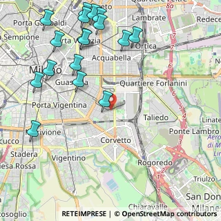 Mappa Via Venosa, 20137 Milano MI, Italia (2.73941)