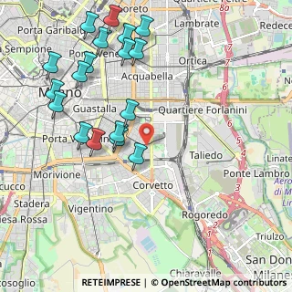 Mappa Via Venosa, 20137 Milano MI, Italia (2.365)