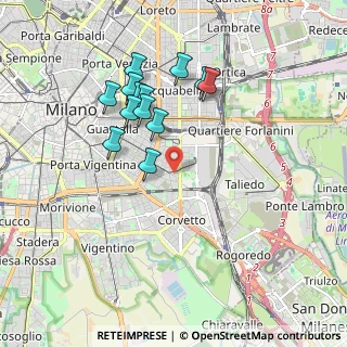 Mappa Via Venosa, 20137 Milano MI, Italia (1.71538)