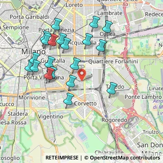 Mappa Via Venosa, 20137 Milano MI, Italia (2.072)