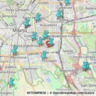 Mappa Via Venosa, 20137 Milano MI, Italia (2.636)