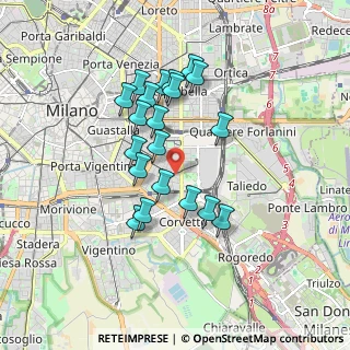 Mappa Via Venosa, 20137 Milano MI, Italia (1.514)