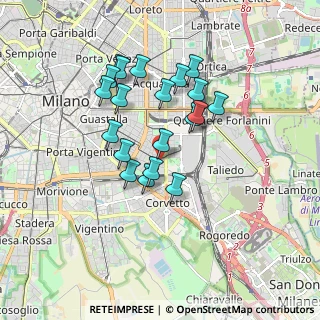 Mappa Via Venosa, 20137 Milano MI, Italia (1.525)