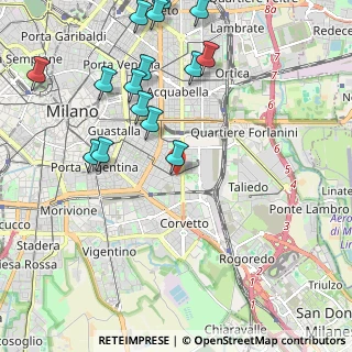 Mappa Via Venosa, 20137 Milano MI, Italia (2.75529)