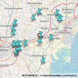 Mappa Zona Industriale, 30030 Cazzago VE, Italia (9.9875)
