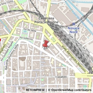 Mappa Corso Giuseppe Garibaldi, 4, 28100 Novara, Novara (Piemonte)