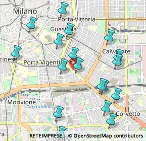 Mappa Via Lazzaro Papi angolo, 20135 Milano MI, Italia (1.201)