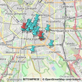 Mappa Via Lazzaro Papi angolo, 20135 Milano MI, Italia (1.4545)
