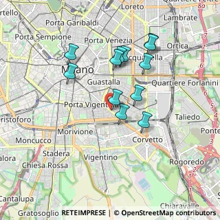Mappa Via Lazzaro Papi angolo, 20135 Milano MI, Italia (1.61583)