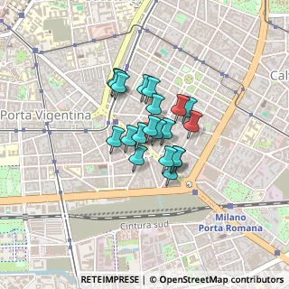 Mappa Via Lazzaro Papi angolo, 20135 Milano MI, Italia (0.2545)