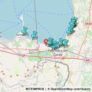Mappa Via Pastore, 37019 Peschiera del Garda VR, Italia (3.74529)
