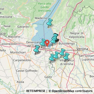 Mappa Via Pastore, 37019 Peschiera del Garda VR, Italia (8.88643)