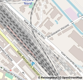 Mappa Viale Leonardo da Vinci, 28100 Novara NO, Italia (0.14583)
