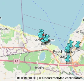 Mappa Via Bell'Italia, 37010 Peschiera del Garda VR, Italia (1.48455)