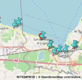 Mappa Via Bell'Italia, 37010 Peschiera del Garda VR, Italia (2.28636)