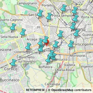 Mappa Via Savona, 20143 Milano MI, Italia (2.137)