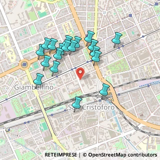 Mappa Via Savona, 20143 Milano MI, Italia (0.438)