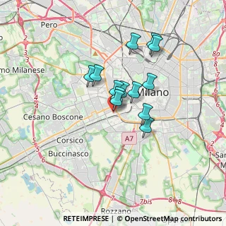 Mappa Via Savona, 20143 Milano MI, Italia (2.45308)