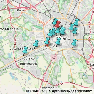 Mappa Via Savona, 20143 Milano MI, Italia (3.29867)