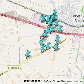 Mappa Via Campagna di Sotto, 25017 Lonato del Garda BS, Italia (0.81923)