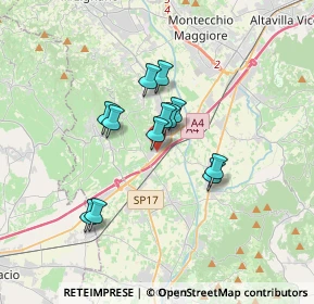 Mappa Via Giuseppe Garibaldi, 36054 Montebello Vicentino VI, Italia (2.5625)