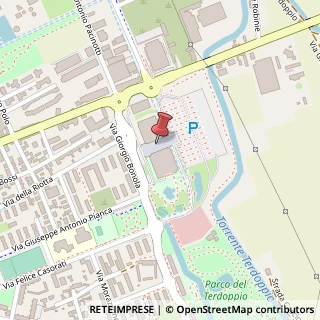 Mappa Piazzale dello Sport Olimpico, 2, 28100 Novara, Novara (Piemonte)