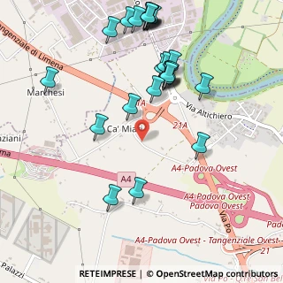 Mappa Via Proimboe, 35135 Padova PD, Italia (0.576)