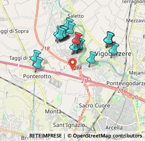 Mappa Via Proimboe, 35135 Padova PD, Italia (1.599)