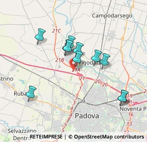 Mappa Via Proimboe, 35135 Padova PD, Italia (3.23818)
