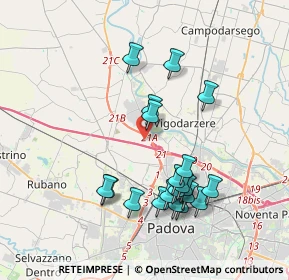 Mappa Via Proimboe, 35135 Padova PD, Italia (3.7105)