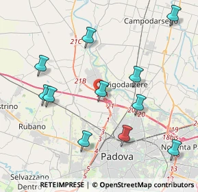 Mappa Via Proimboe, 35135 Padova PD, Italia (4.39636)