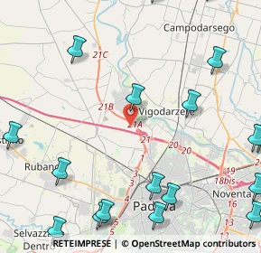 Mappa Via Proimboe, 35135 Padova PD, Italia (6.5995)